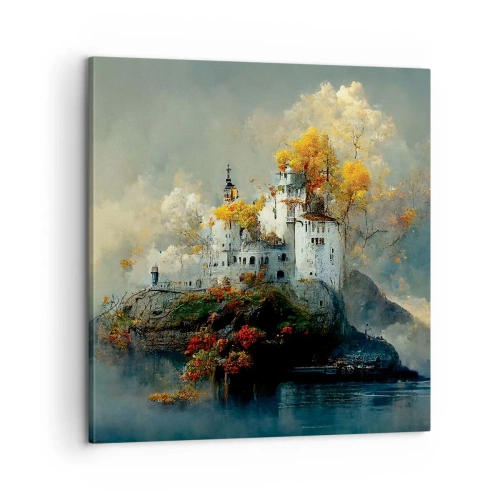 Cuadro sobre lienzo - Impresión de Imagen - El comienzo de una historia romántica - 60x60 cm