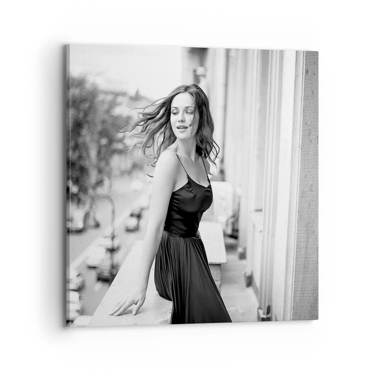Cuadro sobre lienzo - Impresión de Imagen - Ciertamente, parisina - 70x70 cm
