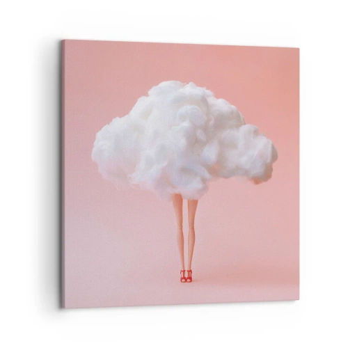 Cuadro sobre lienzo - Impresión de Imagen - Dulce promesa - 50x50 cm