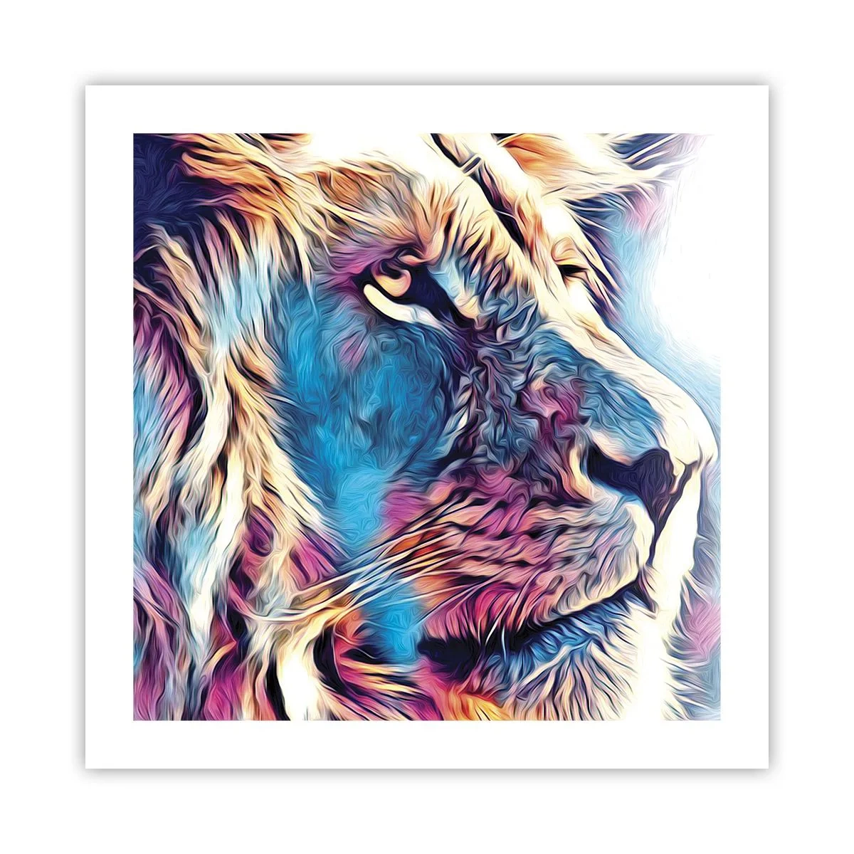 Póster - La sabiduría de la naturaleza - 50x50 cm