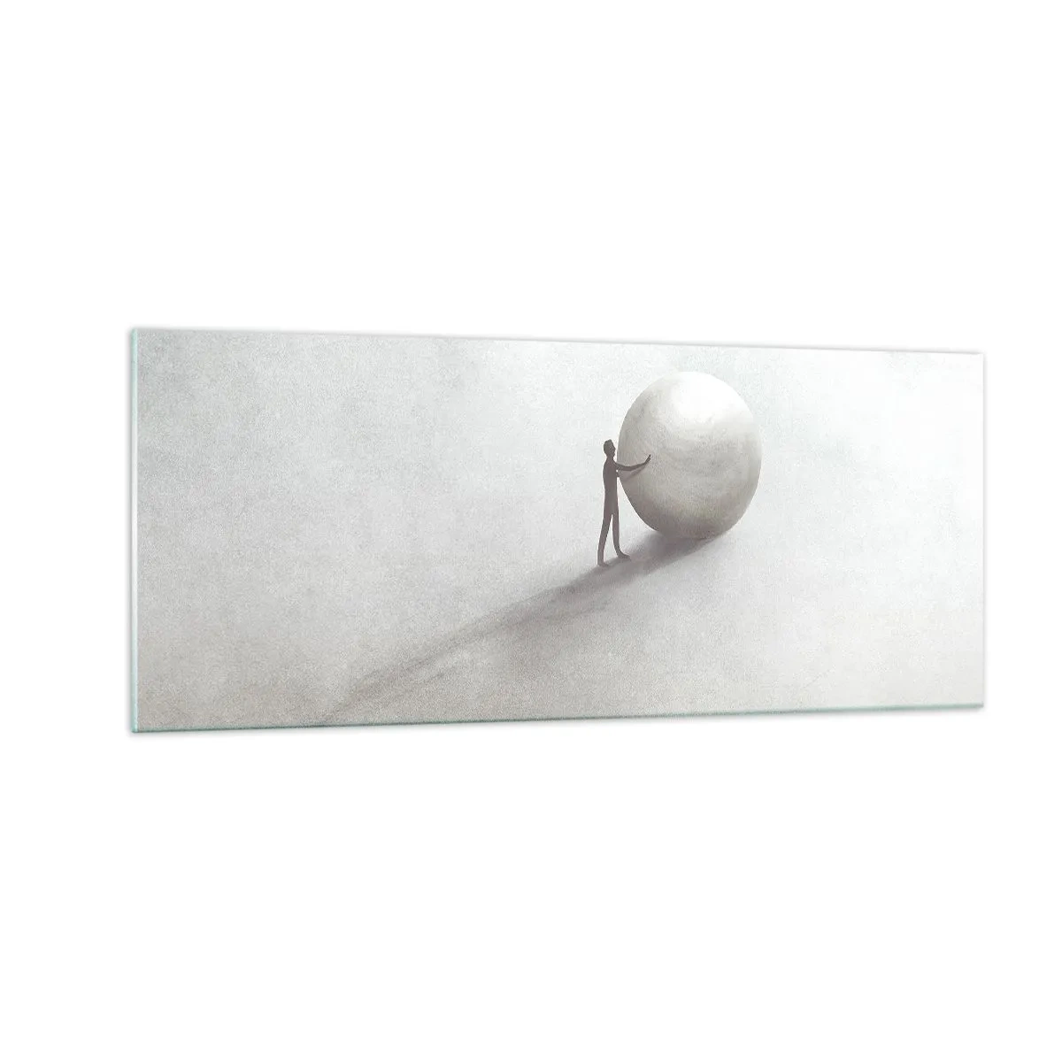Cuadro sobre vidrio - Impresiones sobre Vidrio - El juego de la vida - 100x40 cm