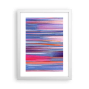 Póster en marco blanco - Ascensión - 30x40 cm