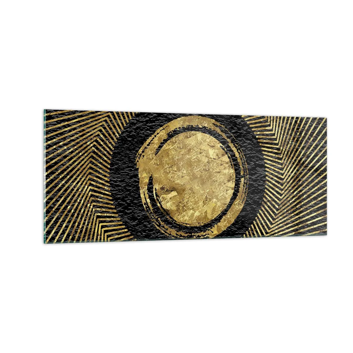 Cuadro sobre vidrio - Impresiones sobre Vidrio - Composición glamour - 100x40 cm