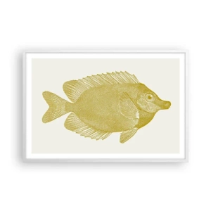 Póster en marco blanco - No recuerdo quién eras - 91x61 cm