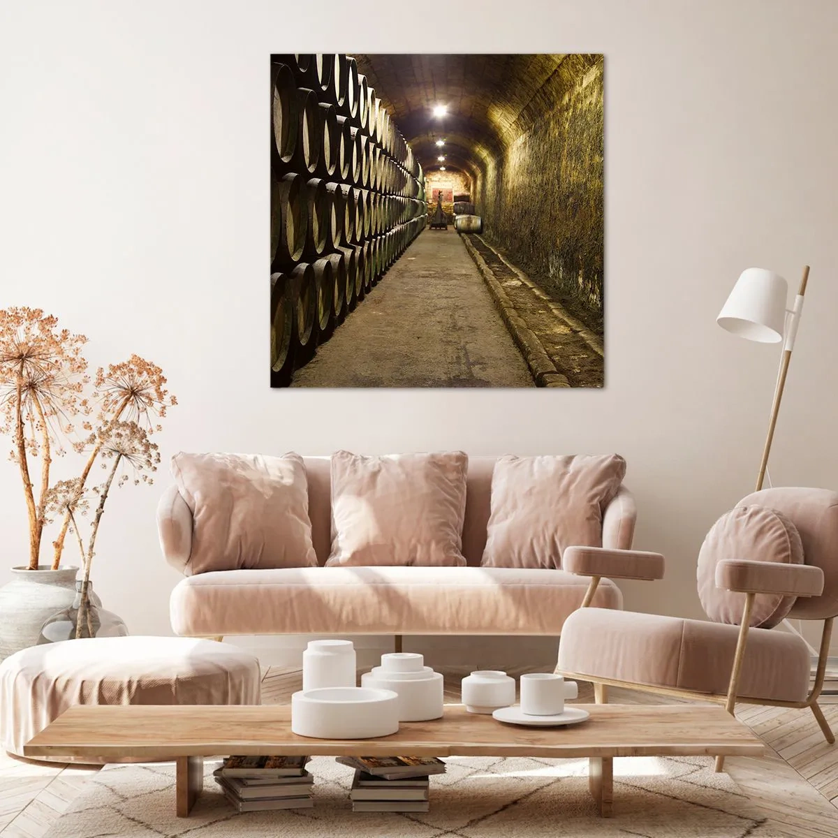 Cuadro sobre lienzo - Impresión de Imagen - El placer - 40x40 cm