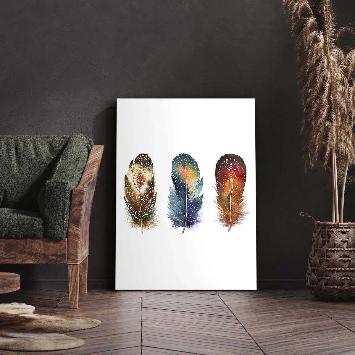 Cuadro sobre lienzo - Impresión de Imagen - Rituales, ceremonias, secretos - 65x120 cm