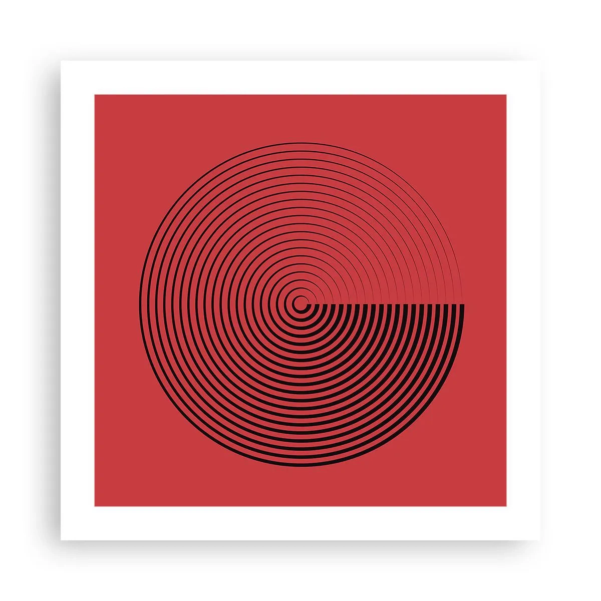 Póster - Movimiento circular - 50x50 cm