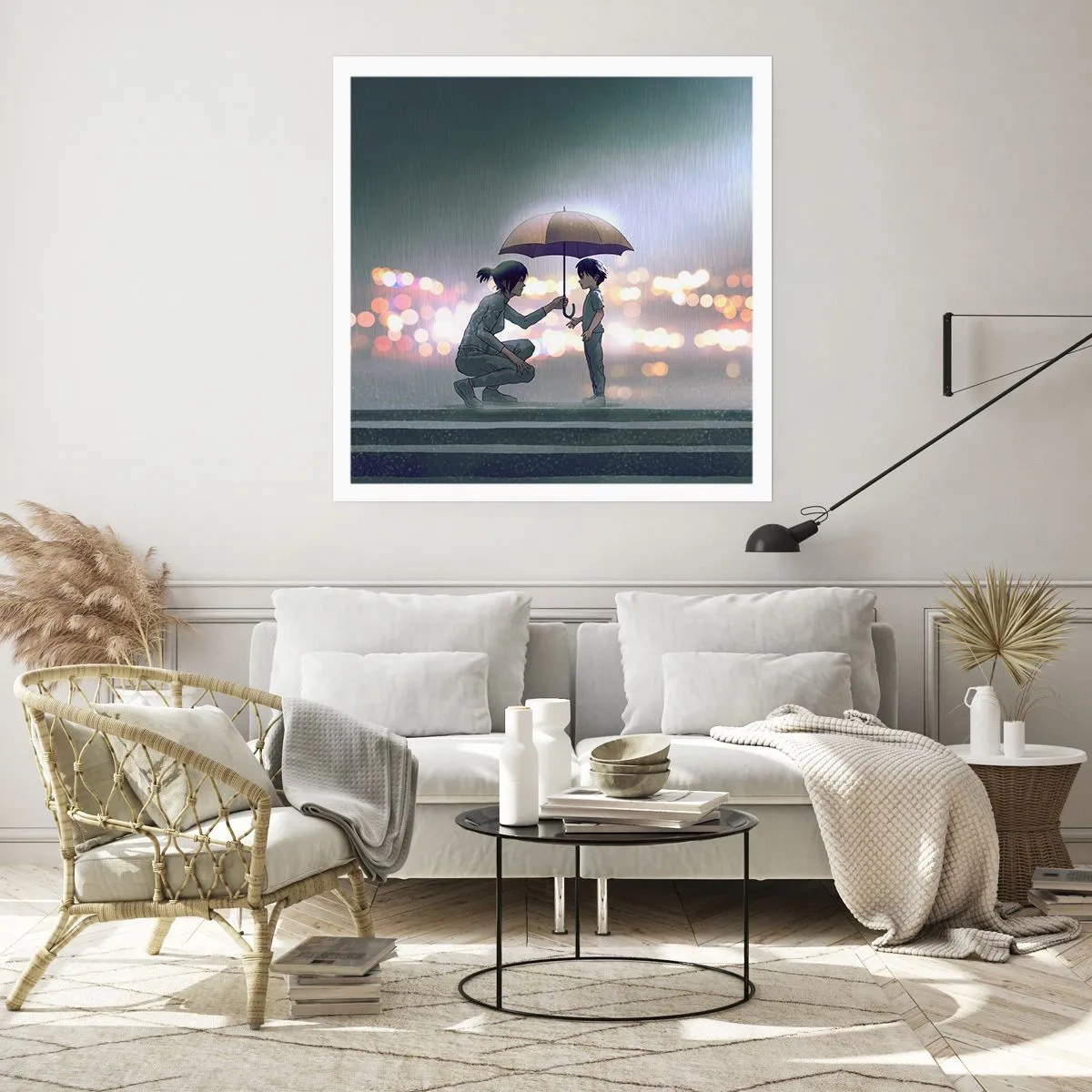 Póster - Y todo está bien - 60x60 cm