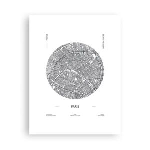 Póster - Anatomía de París - 30x40 cm