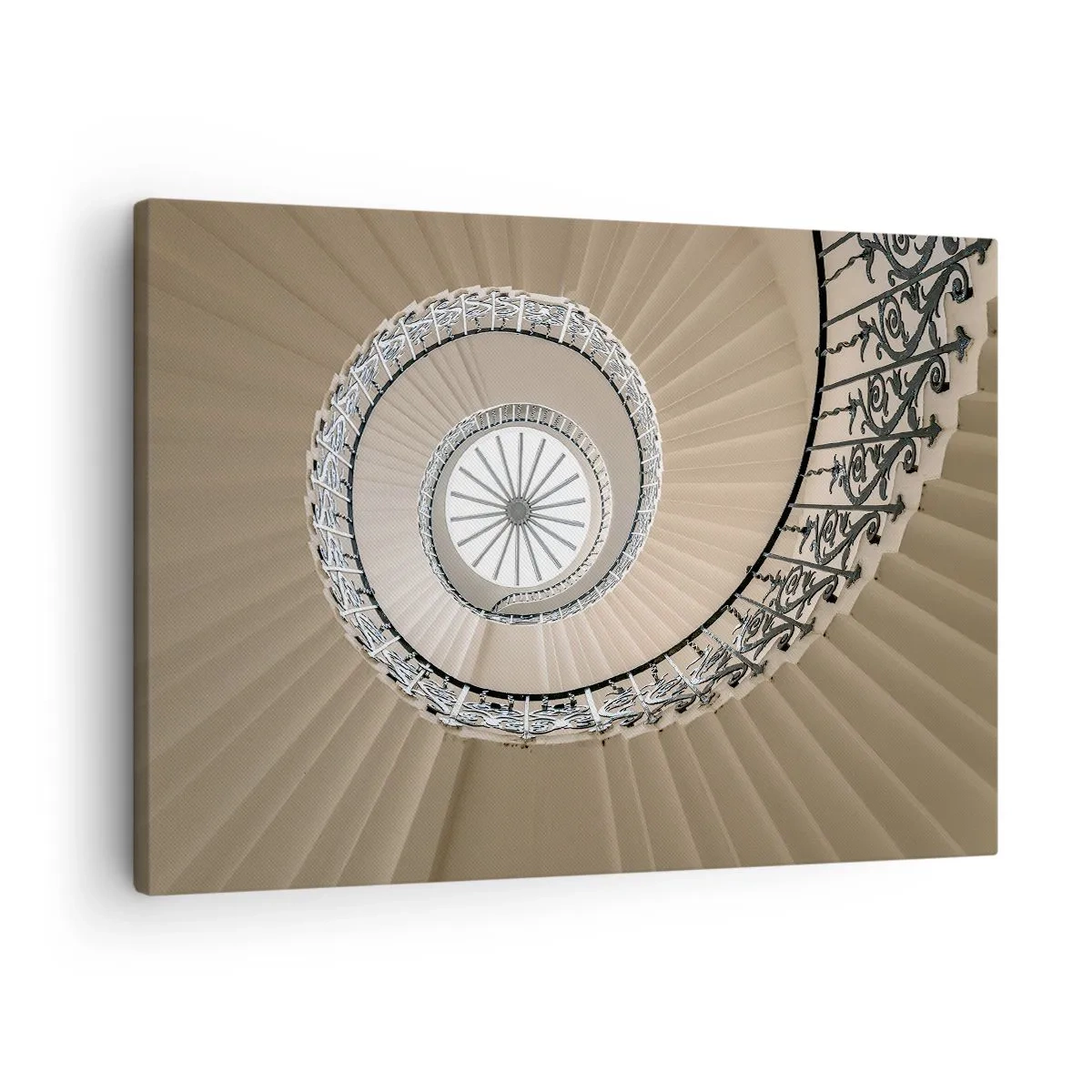 Cuadro sobre lienzo - Impresión de Imagen - En el interior de una concha - 70x50 cm
