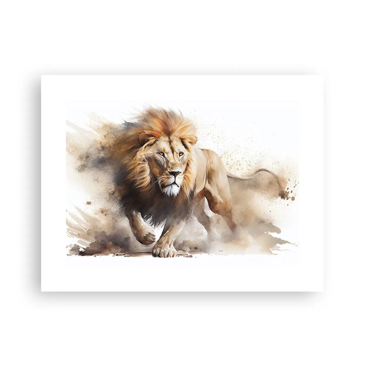 Póster - El rey ha partido - 40x30 cm