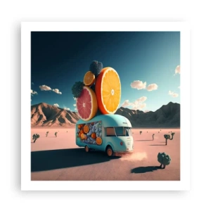 Póster - Un sabor a vacaciones - 60x60 cm