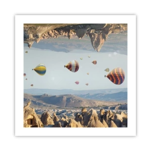 Póster - Aquí todo es posible - 50x50 cm