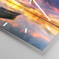 Esfera sin numeración, con rayas