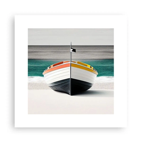 Póster - En su lugar exacto - 30x30 cm