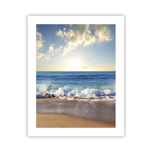 Póster - Movimiento y quietud al mismo tiempo - 40x50 cm