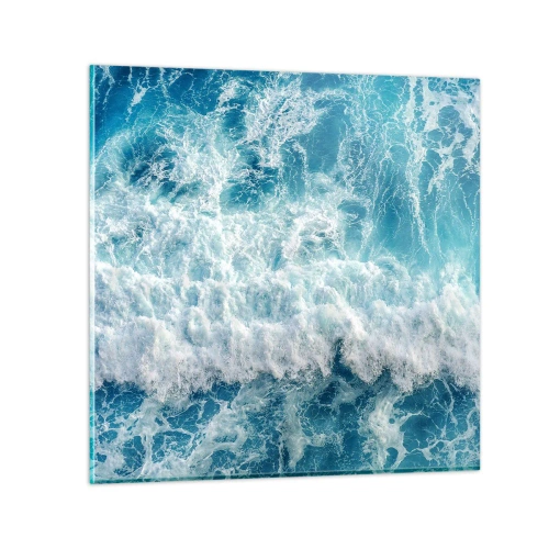 Cuadro sobre vidrio - Impresiones sobre Vidrio - Alegre y con mucho brío - 60x60 cm