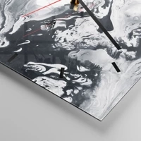 Esfera sin numeración, con rayas