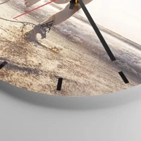 Esfera sin numeración, con rayas