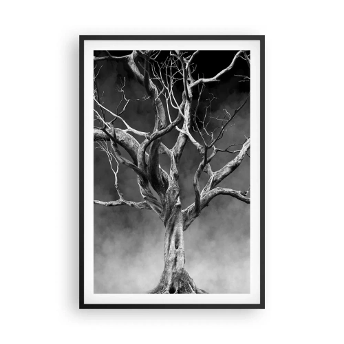Póster en marco negro - Primordial y sagrado - 61x91 cm