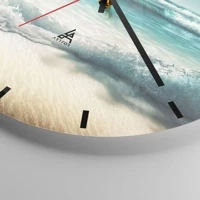 Esfera sin numeración, con rayas