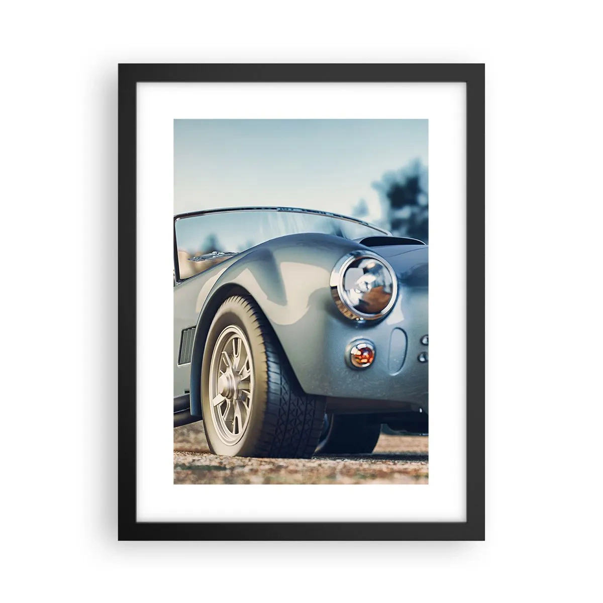 Póster en marco negro - Porque el estilo importa - 30x40 cm