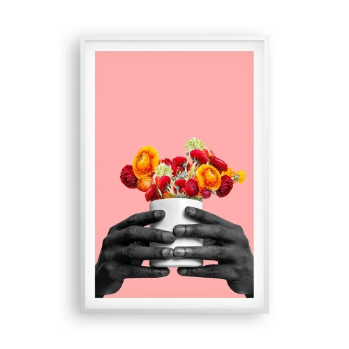 Póster en marco blanco - La apoteosis de la vida - 61x91 cm