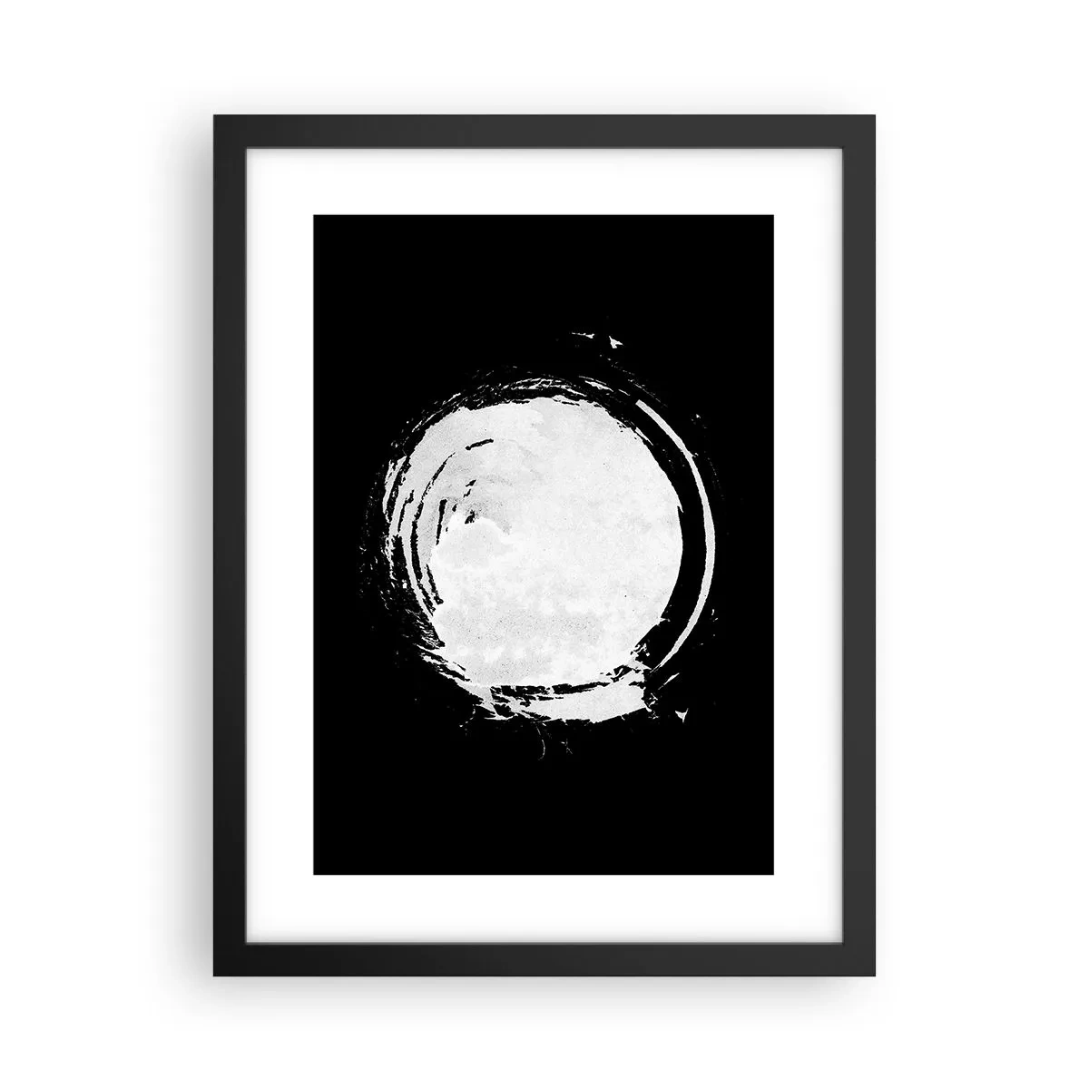 Póster en marco negro - La buena salida - 30x40 cm