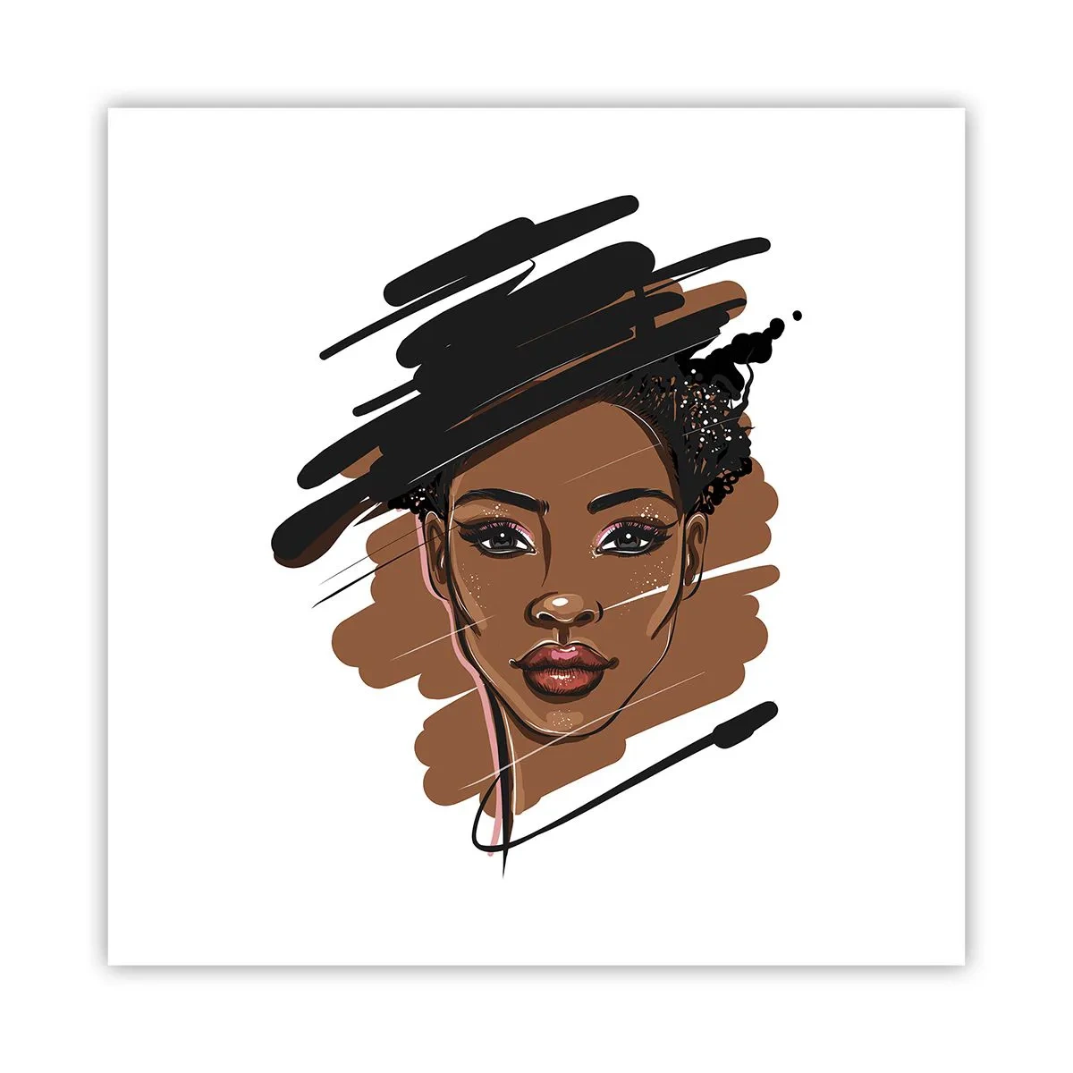 Póster - Dulce como el chocolate - 60x60 cm