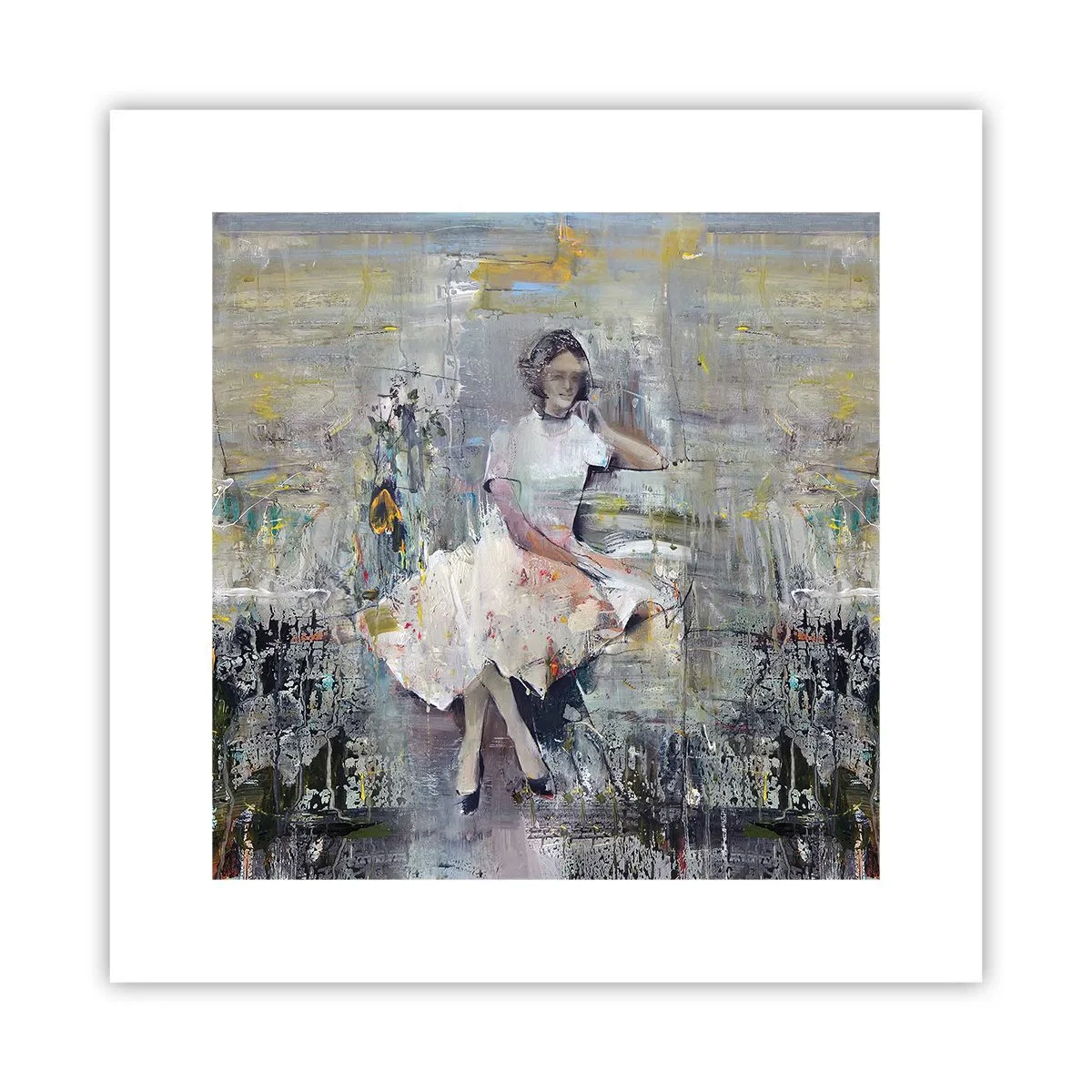 Póster - Clásica y moderna - 30x30 cm