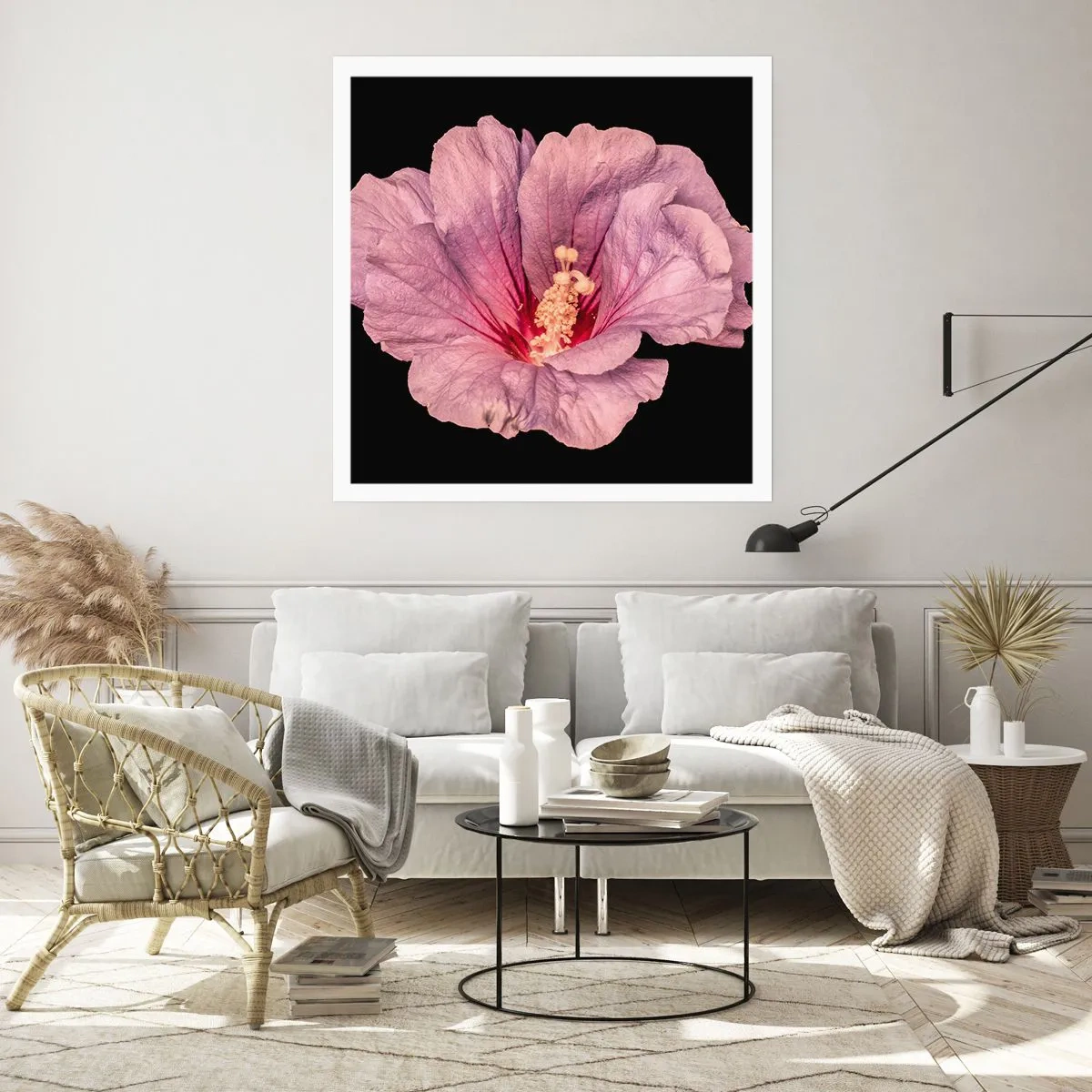 Póster - Directo al corazón - 60x60 cm