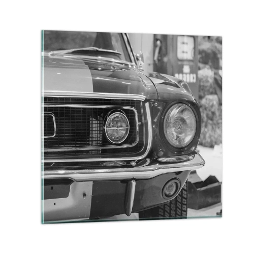 Cuadro sobre vidrio - Impresiones sobre Vidrio - Paseo rudo - 70x70 cm