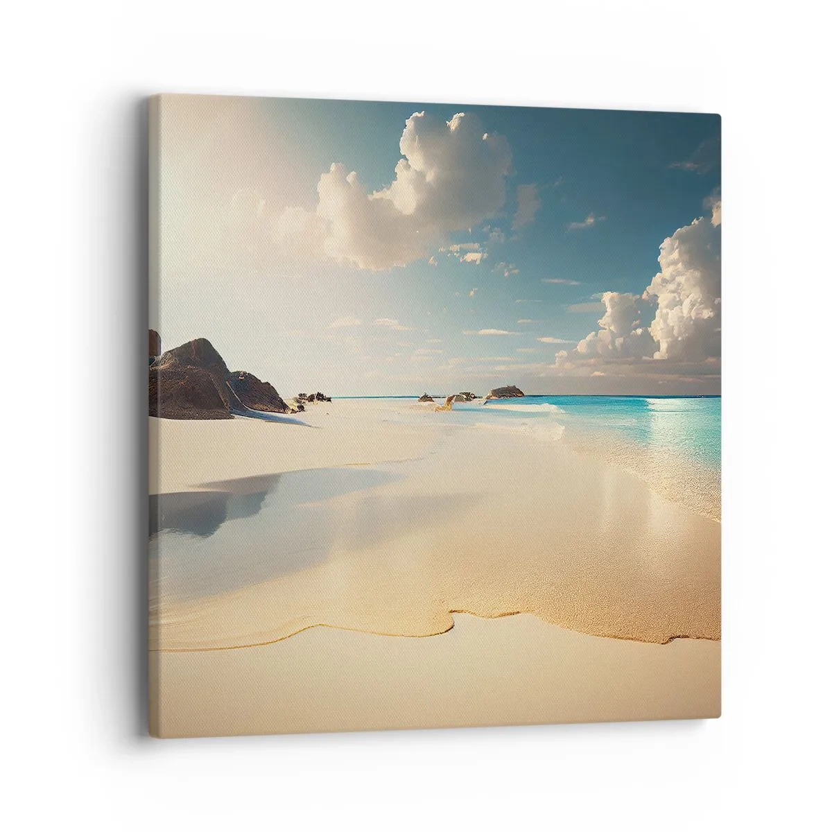 Cuadro sobre lienzo - Impresión de Imagen - Un día de ensueño - 40x40 cm