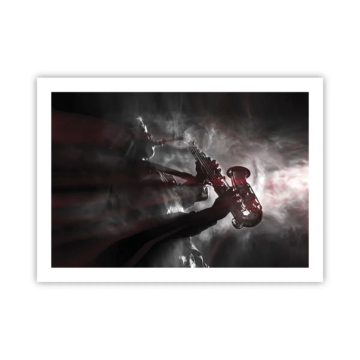 Póster - En el vapor del jazz - 70x50 cm