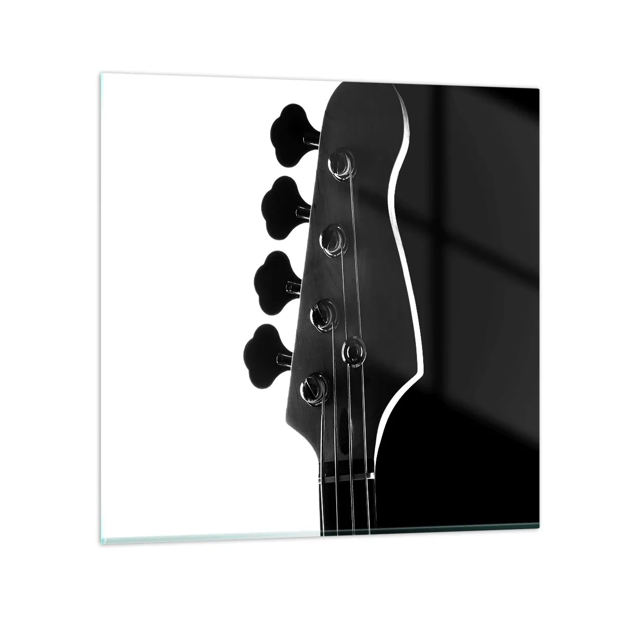 Cuadro sobre vidrio - Impresiones sobre Vidrio - Silencio musical - 50x50 cm