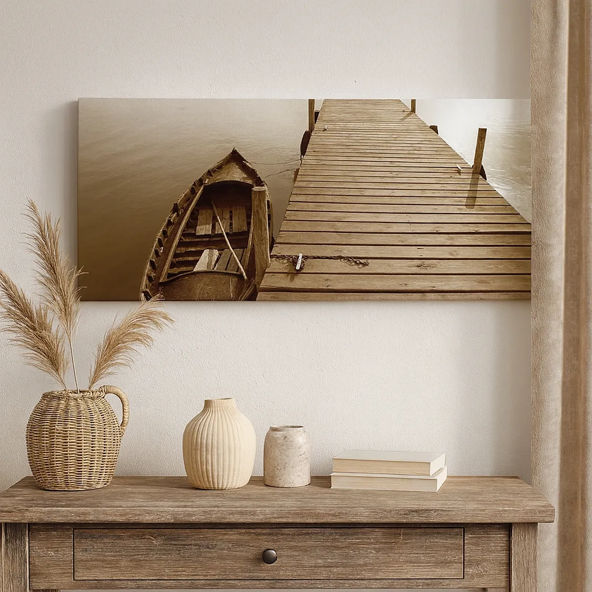 Cuadro sobre lienzo - Impresión de Imagen - La auténtica paz - 30x30 cm