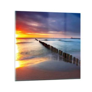 Cuadro sobre vidrio - Impresiones sobre Vidrio - Escuchar el silencio - 30x30 cm