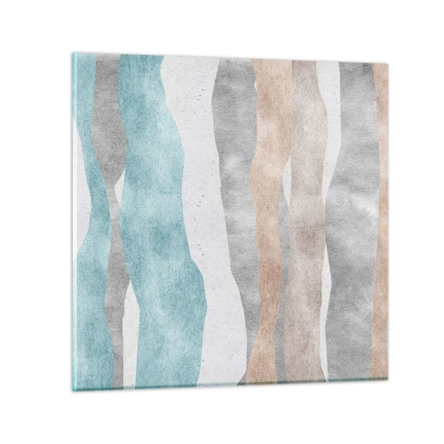 Cuadro sobre vidrio - Impresiones sobre Vidrio - Un estudio de la cercanía - 70x70 cm