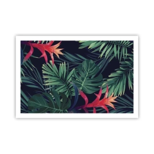 Póster - Encender el color verde - 91x61 cm