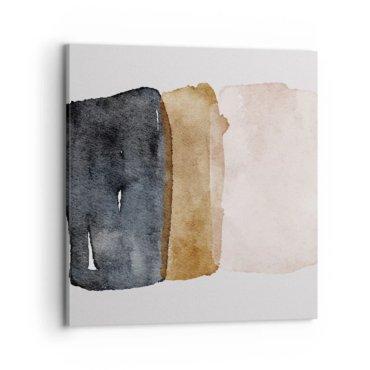 Cuadro sobre lienzo - Impresión de Imagen - Una composición de colores tierra - 70x70 cm