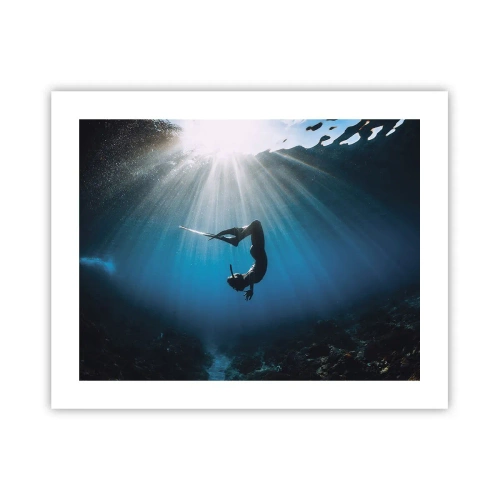 Póster - Danza subacuática - 50x40 cm
