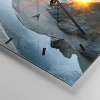 Esfera sin numeración, con rayas