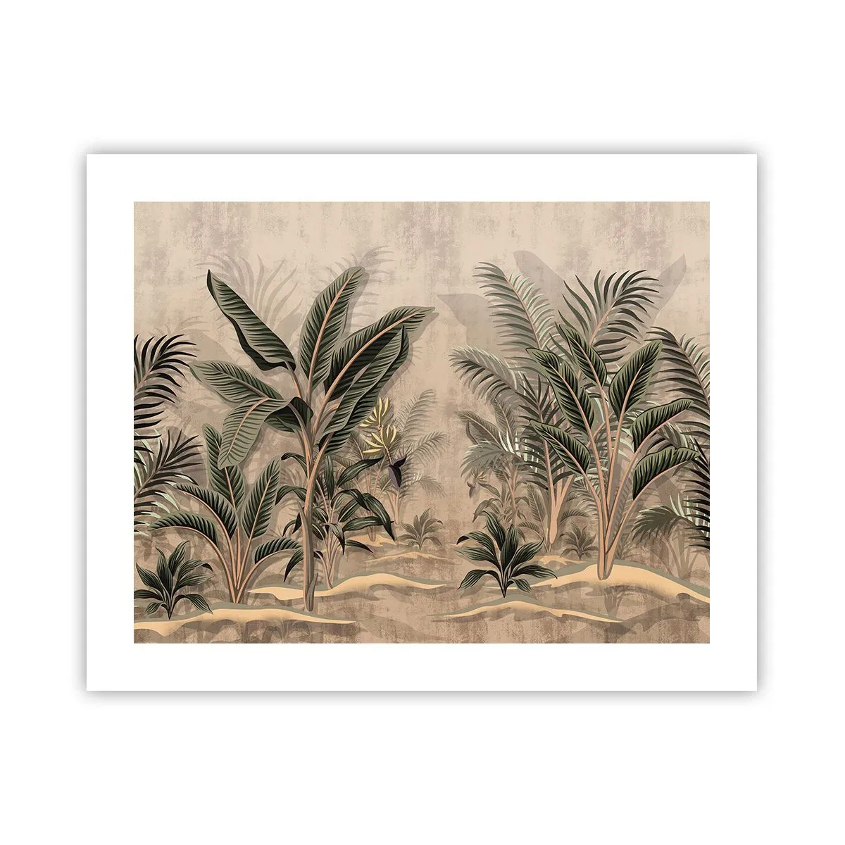 Póster - Grabados de estilo colonial - 50x40 cm