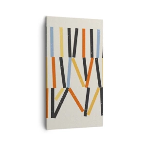 Cuadro sobre lienzo - Impresión de Imagen - Composición horizontal - 45x80 cm