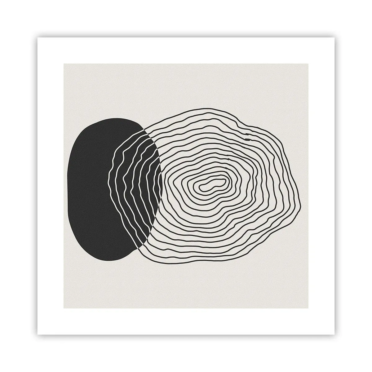 Póster - Persistencia y vibración - 40x40 cm