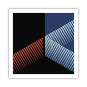 Póster - La rectitud - 60x60 cm