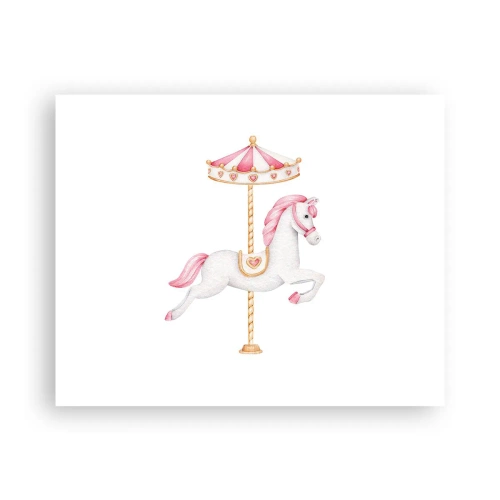 Póster - Partió al galope - 50x40 cm