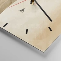 Esfera sin numeración, con rayas