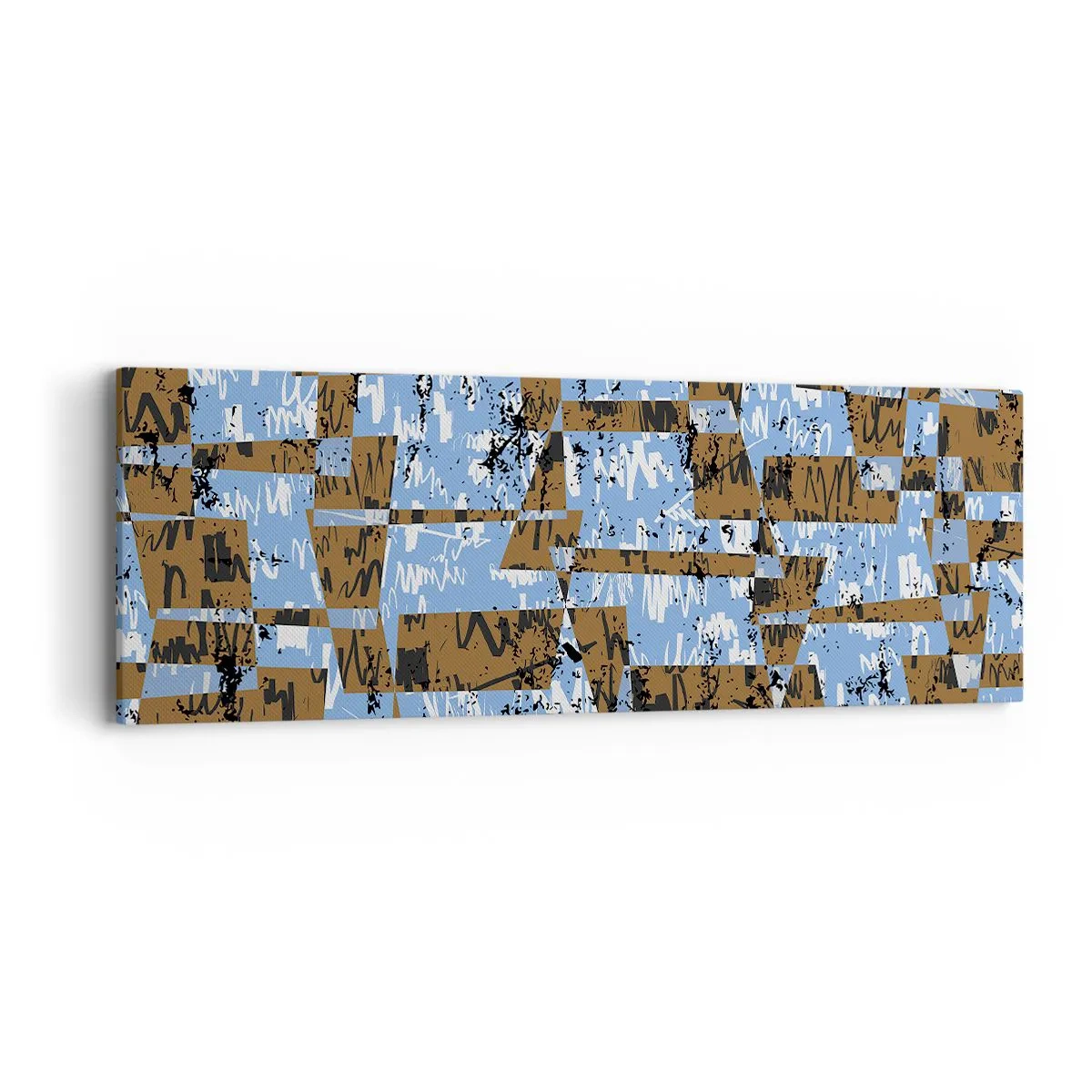 Cuadro sobre lienzo - Impresión de Imagen - Un recorte del desierto - 90x30 cm