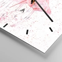 Esfera sin numeración, con rayas